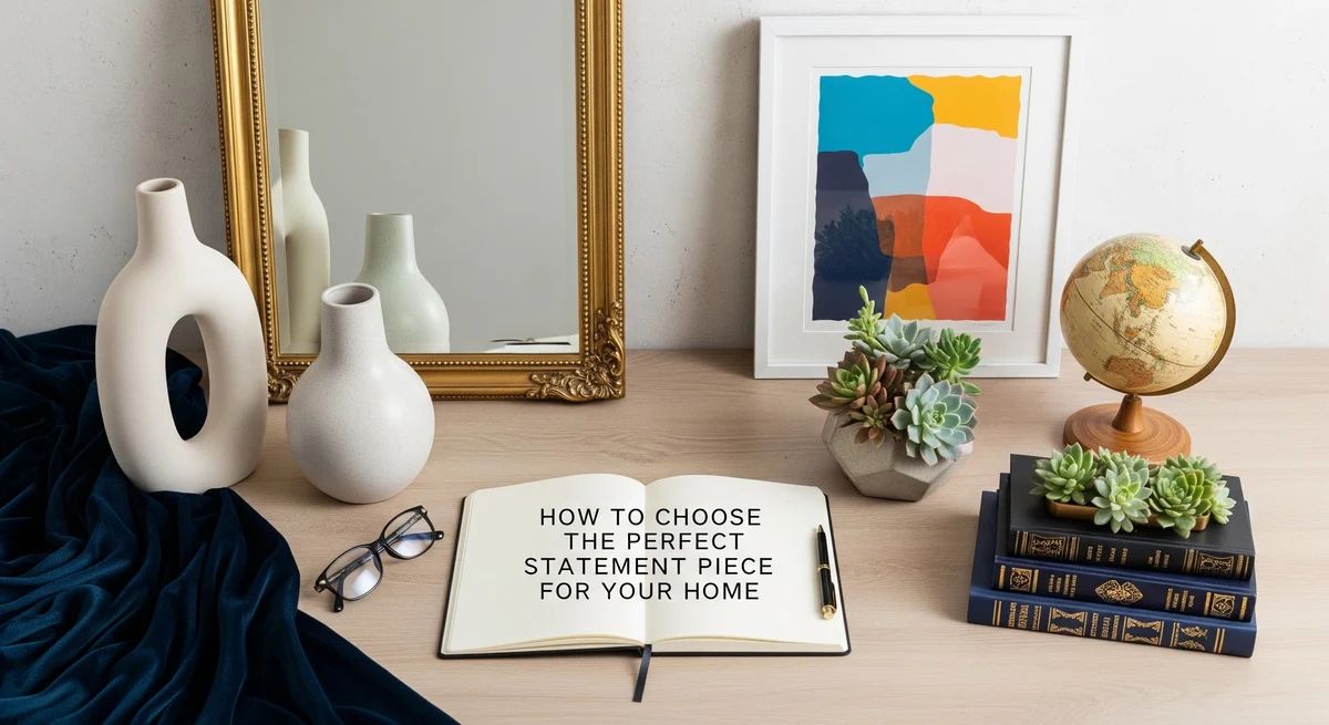 How to Choose the Perfect Statement Piece for Your Home – A Guide by Kasha Interior