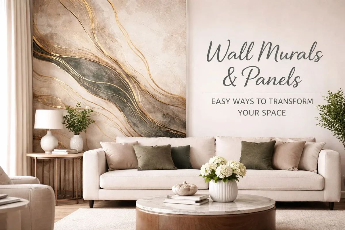 Wall Murals & Panels: Instantly Transform Your Space