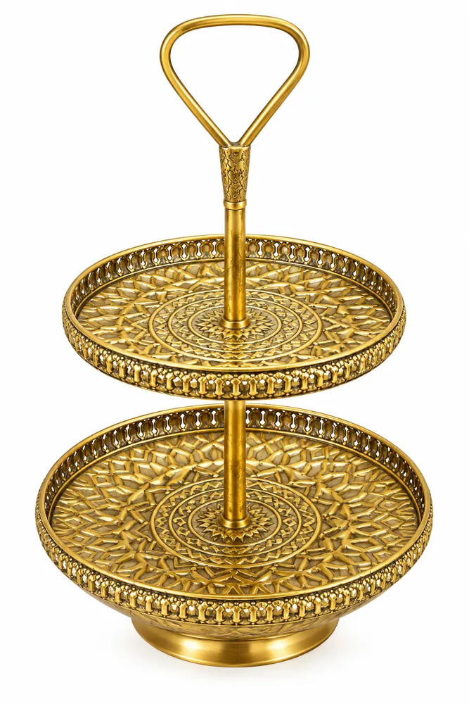 Metal Tray C14H-133 — Kitchen & Serveware by Kasha Interior