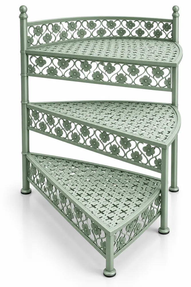 Metal Flower Stand C14H-142 — Metal Decor by Kasha Interior