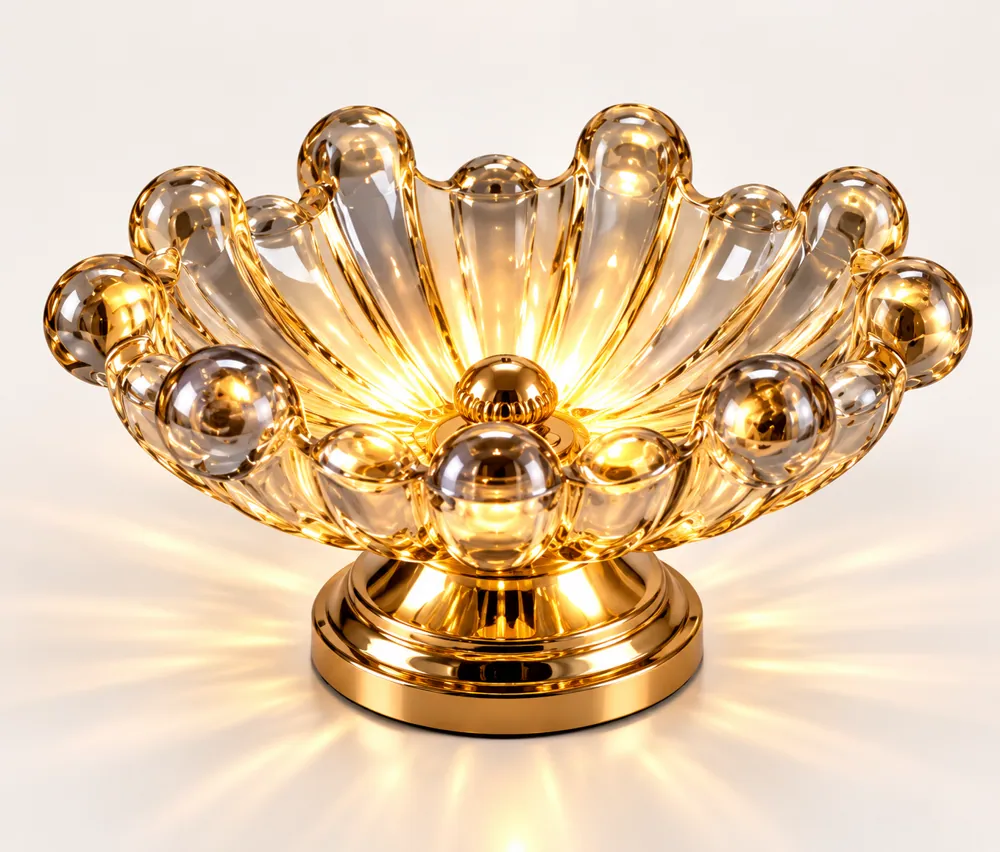 Glass Candle Stand C14H-27 — Candle Holders by Kasha Interior