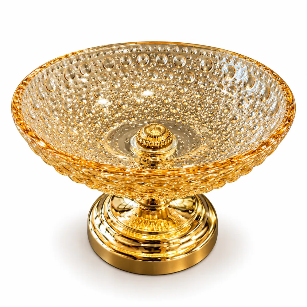 Glass Candle Stand C14H-31 — Candle Holders by Kasha Interior