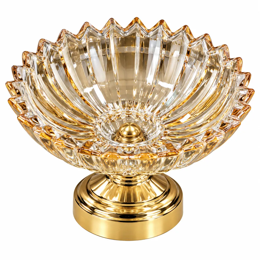 Glass Candle Stand C14H-32 — Candle Holders by Kasha Interior